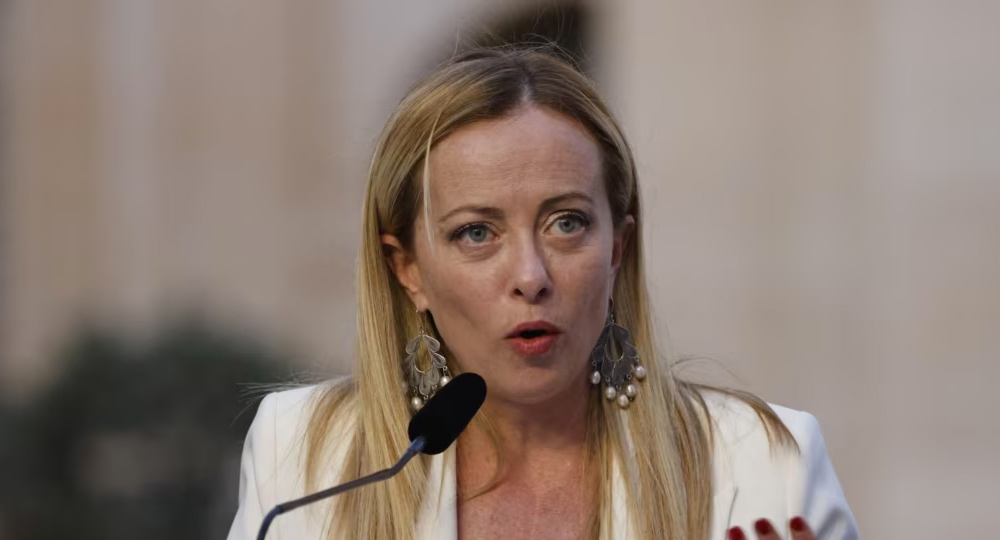 primeira-ministra italiana, Giorgia Meloni,