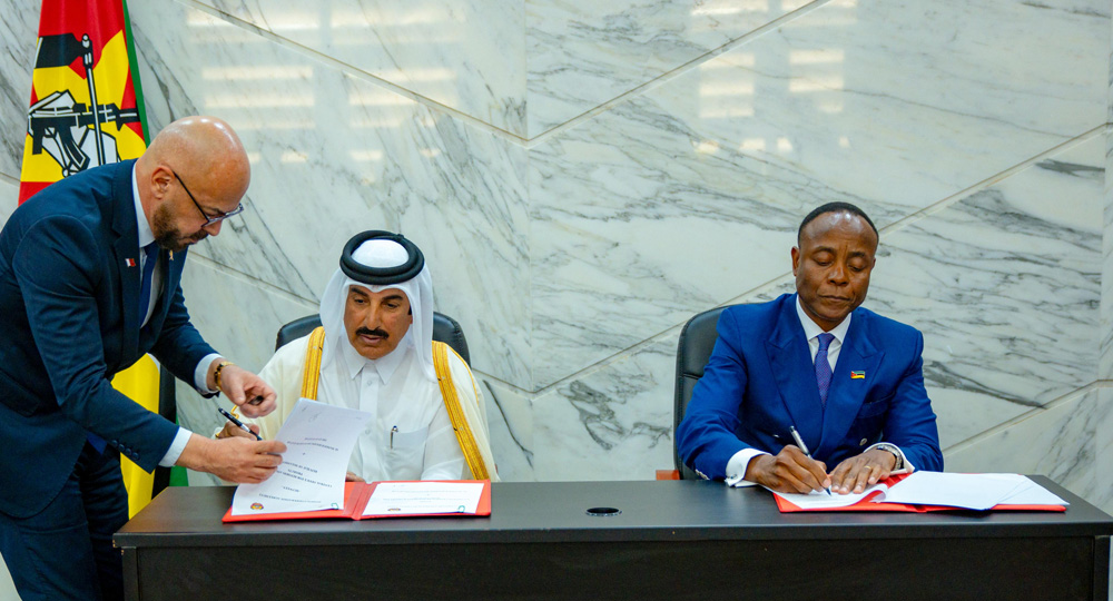 Moçambique E Qatar Firmam Acordo Estratégico De 20 Biliões De Dólares