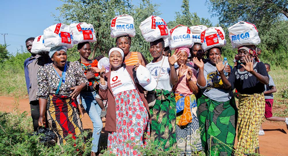 Fundação Vodacom Apoia Mil Famílias Reassentadas Após Cheias em Boane (1)