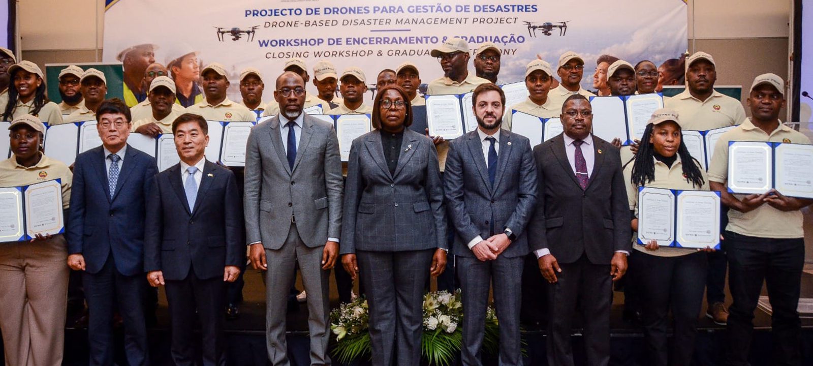 Drones Entram na Primeira Linha da Resposta às Calamidades em Moçambique