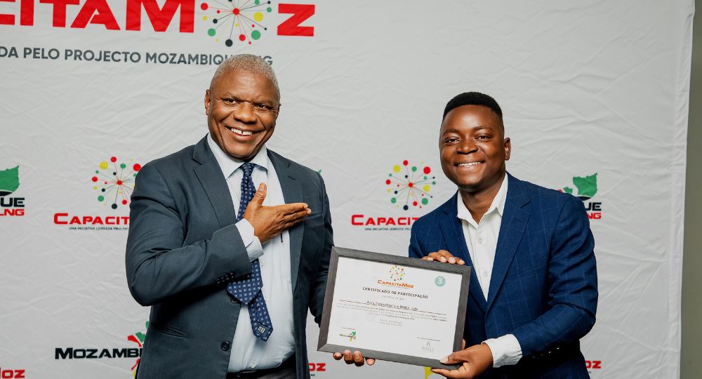CapacitaMoz Forma 100 PME e Coloca 17 Na Cadeia Do Mozambique LNG (1)