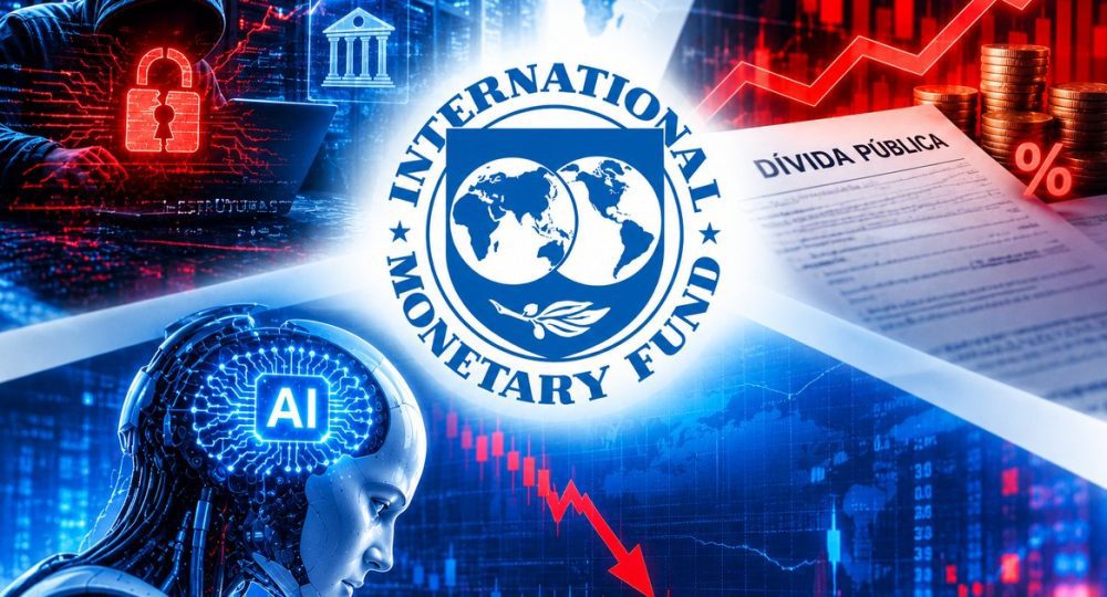 FMI: inteligência artificial, dívida pública e ataques cibernéticos