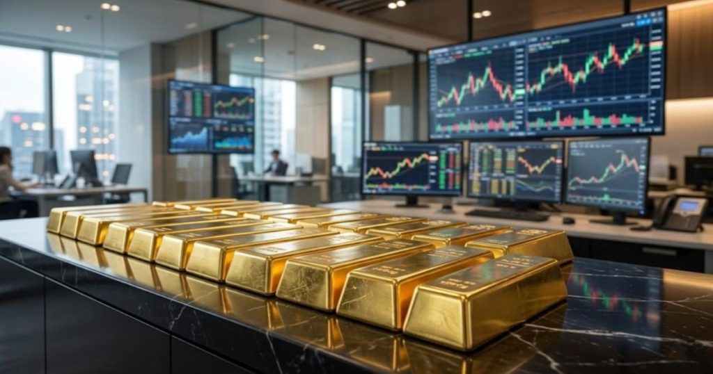 Ouro Recua Para US$ 4.126 Por Onça Com Investidores Atentos à Próxima Decisão da Reserva Federal