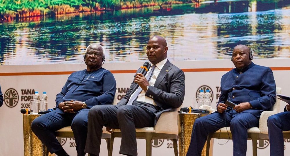 Daniel Chapo intervém num painel do Fórum de Tana, em Bahir Dar