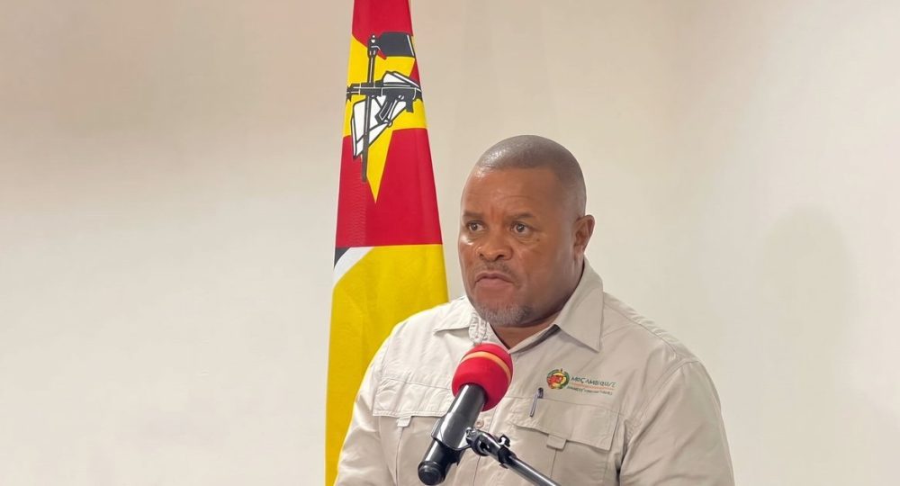 Responsável fala à imprensa em Maputo