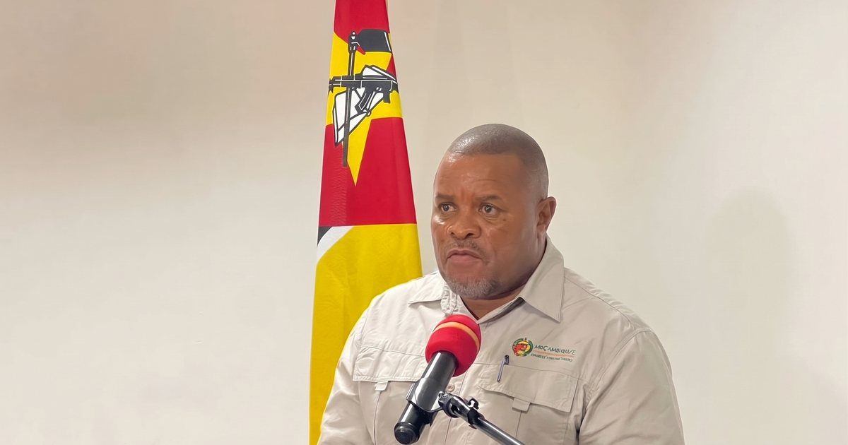 Responsável fala à imprensa em Maputo